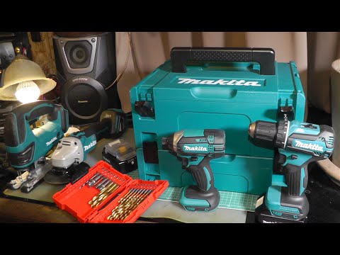 Видео: Обзор моего инструмента Makita (аккумуляторный 18V и проводной) - плюсы и минусы, что стоит купить