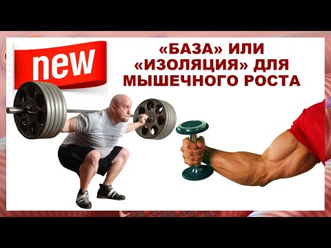 Видео: лекция: «БАЗА» ИЛИ «ИЗОЛЯЦИЯ» ДЛЯ МЫШЕЧНОГО РОСТА