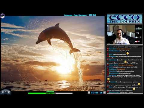 Видео: Ecco the Dolphin прохождение (U) | Игра на (SEGA Genesis, Mega Drive, SMD) 1992 Стрим RUS