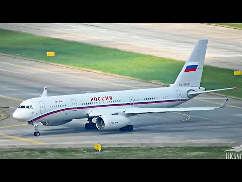Видео: Ту-214 - взлёт за 30 секунд! Такую красоту нельзя пропустить! Ту-204