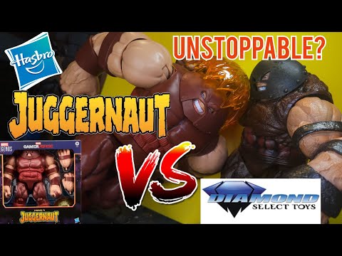 Видео: Marvel Legends Gamerverse Джаггернаут против Marvel Select — полное сравнение и обзор Джаггернаута