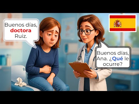 Видео: 🇪🇸 Научитесь сообщать о болезни на испанском | 15 разговоров A1-A2 | Испанский для начинающих