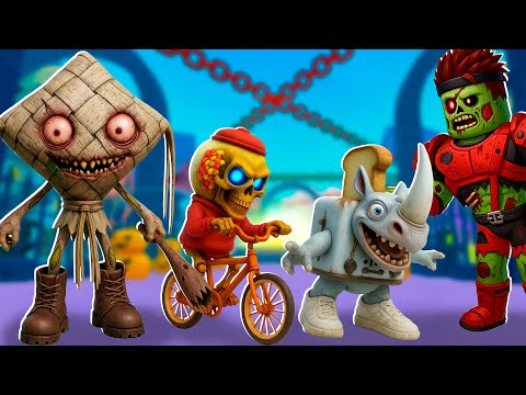 Видео: Максимальная прокачка Зомби Брейнротов в Brainrot Zombie Evolution Роблокс !