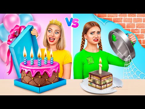 Видео: Богатый vs Бедный День Рождения от Multi DO Challenge