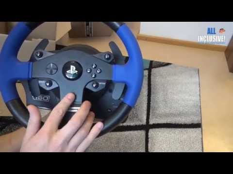 Видео: Распаковка руль Thrustmaster T150 и не большой тест.
