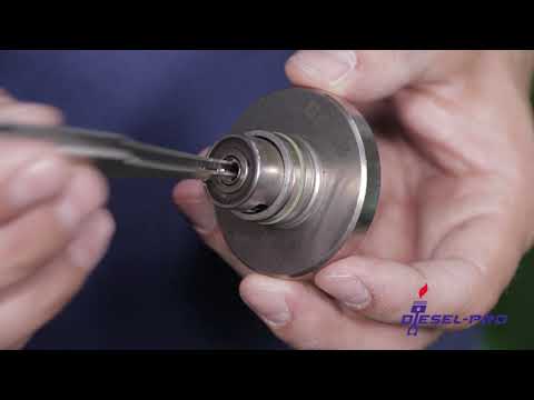 Видео: Сборка форсунки Common Rail MAN D2066 по технологии BOSCH Step 3
