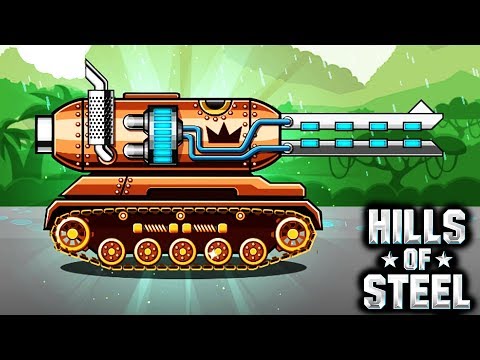 Видео: Новый танк МАМОНТ и режим БИТВА С БОССОМ в HILLS of STEEL игра прохождение tanks BATTLE