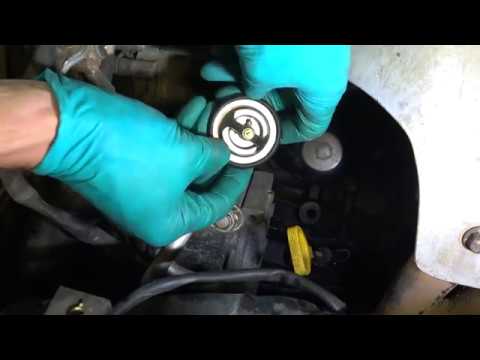Видео: Замена антифриза и термостата 3s-fe. Replacement of antifreeze and thermostat.