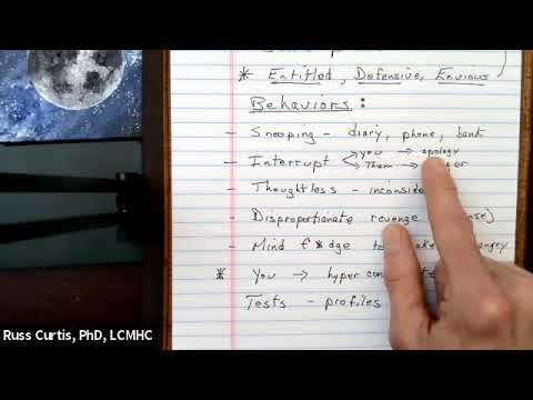 Видео: Поведение уязвимых нарциссов