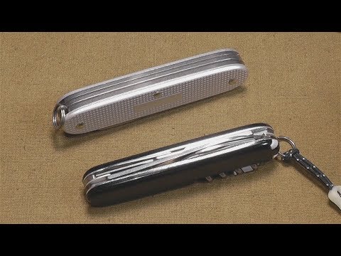 Видео: Выбор Victorinox Alox (Pioneer X vs. Compact, Bantam, Classic)