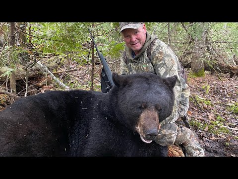 Видео: Одна из лучших неотредактированных охот на медведей Буна Крокетта (Манитоба)