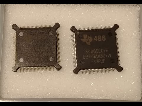 Видео: Замена 386SX-33 на CX486SLC-33 Есть ли смысл?