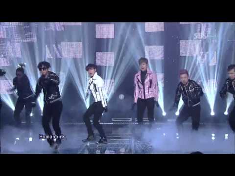 Видео: TVXQ [Humanoids] @SBS Inkigayo Популярная песня 20121209