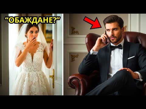 Видео: ТЯ ЧУ РАЗГОВОРА МУ С ЛЮБОВНИЦАТА МАЛКО ПРЕДИ ДА ЗАПОЧНЕ СВАТБАТА...