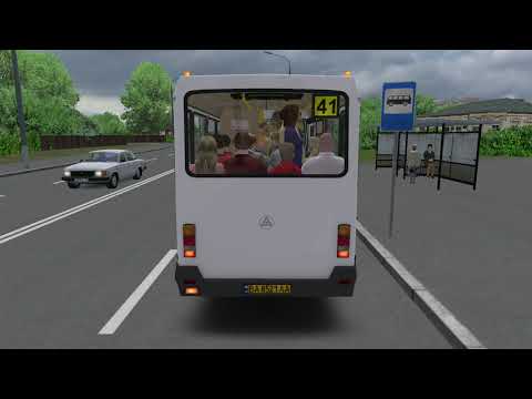 Видео: OMSI 2 БАЗ 2215 Чистогорск Маршрут 41