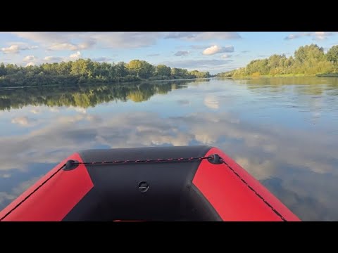 Видео: Лодка Kitboats 350 и мотор hangkai 9.8. Обзор покупки.