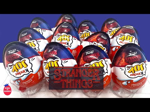 Видео: Stranger things (правильное видео!!) в Киндер Джоях!!