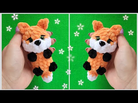 Видео: 🦊МАЛЕНЬКАЯ ПЛЮШЕВАЯ ЛИСИЧКА ВЯЗАНАЯ КРЮЧКОМ🦊crochet fox💖gehäkelter Fuchs