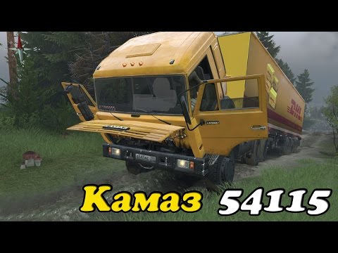 Видео: Spintires Камаз 54115