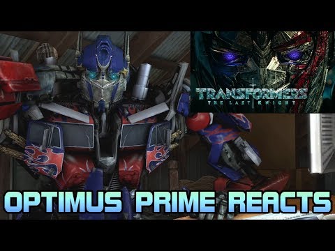 Видео: Реакция Оптимуса Прайма на трейлер «Трансформеров: Последний рыцарь» [SFM]