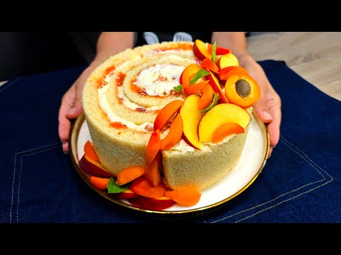 Видео: Най-лесната лятна торта! Домашна торта със сезонни плодове!