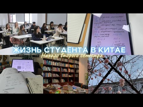 Видео: Учеба в Китае🇨🇳 Один день из жизни студентки в Китае. Начало второго семестра📚