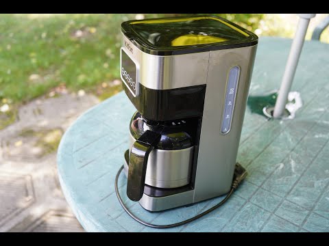 Видео: ОНЛАЙН ТРЕЙД.РУ  Кофеварка Kitfort КТ-752 капельного типа