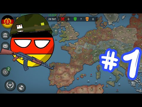 Видео: Our Empire #1 Играю за Германию ГДР 1950 ГОД! Много территорий и ссор! СССР Не помогает😑