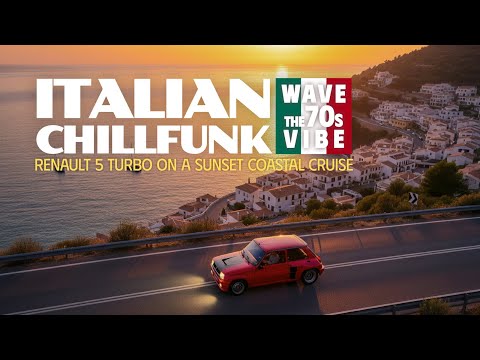 Видео: ИТАЛЬЯНСКИЙ ЧИЛЛФАНК | Renault 5 Turbo на прибрежных холмах — Фанк заката 70-х