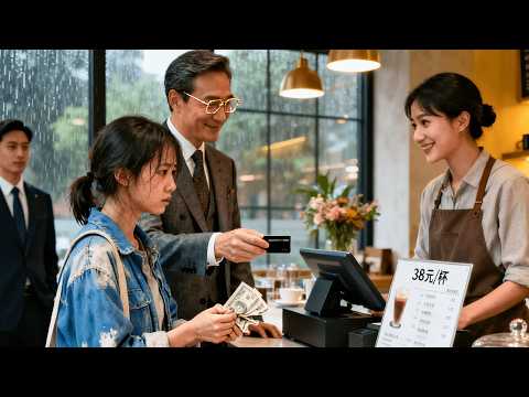 Видео: Бедная девушка не могла позволить себе дорогой напиток, но неожиданно председатель совета директоров