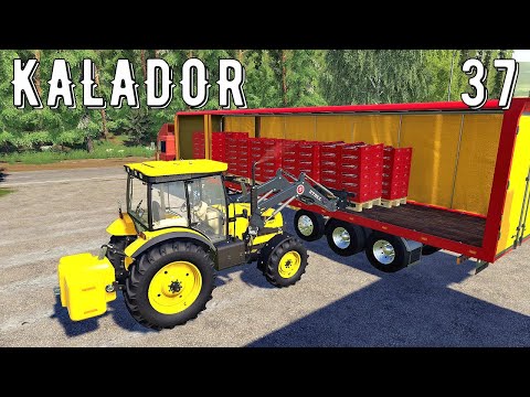 Видео: FS 19 - Погрузка мяса и леса.  Продаю товар - KALADOR фермер лесоруб # 37