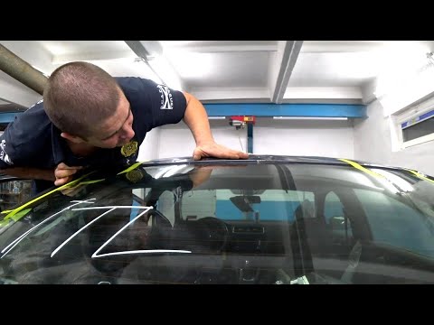 Видео: Jetta 2.5SE .  Фонари с трудом подогнал.  Глубокие ямы убрал. Минус 2 тонны шпакла!   😎