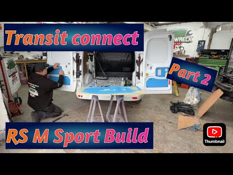 Видео: TRANSIT CONNECT 2016 RS M SPORT Build Часть 2