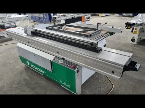 Видео: Форматно раскроечный станок Altendorf F45 б/у
