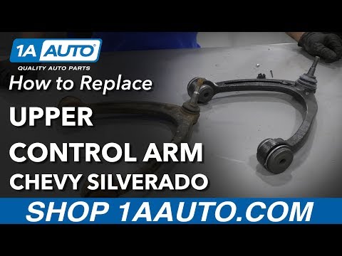 Видео: Как заменить рычаг подвески с шаровой опорой на Chevrolet Silverado 1500 07-15