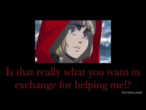 Видео: Lost in the Dark | ASMR | Little Red! Armin Arlert x Wolf! Listener (при участии Саши Брауса)