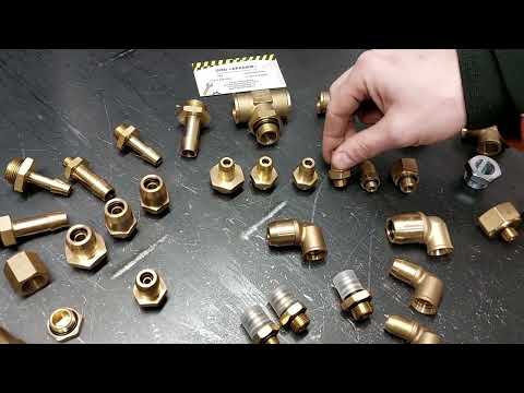 Видео: Пневматика для тормозной пневмосистемы грузовиков из латуни