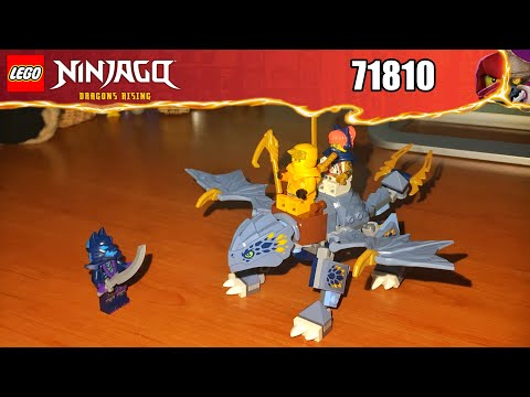 Видео: Обзор LEGO Ninjago Dragons Rising 71810 Молодой дракон Райю