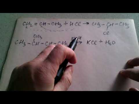 Видео: 42. Объединенное правило Марковникова-  Зайцева