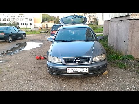 Видео: Замена заднего ступичного подшипника. OpelOmega B. Rear wheel bearing replacement.