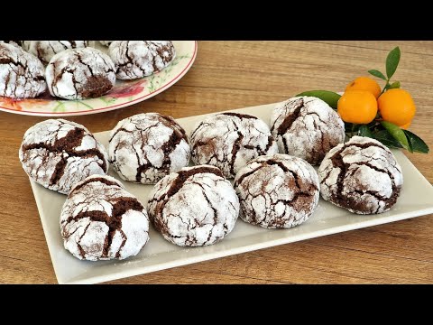 Видео: Вы не захотите ни с кем делиться!) ОЧЕНЬ вкусное шоколадное печенье БРАУНИ с трещинками.