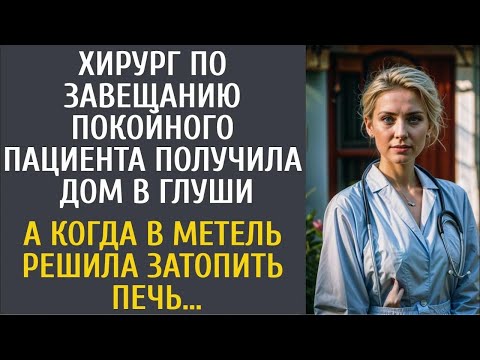 Видео: Хирург по завещанию покойного пациента получила дом в глуши… А когда в метель решила затопить пе