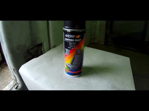 Видео: КРАСКА ДЛЯ РУЛЯ И КОЖИ. ПОКРАСКА РУЛЯ.