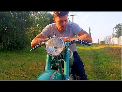Видео: Катаю на ИЖ56