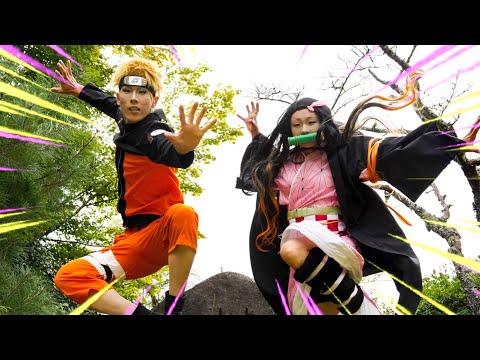 Видео: Незуко — новая ученица Наруто.