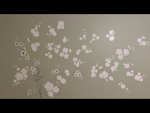 Видео: Роспись стены