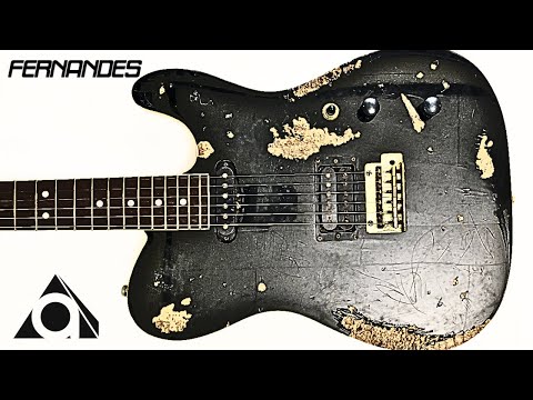 Видео: -Гитары, корпуса которых были поцарапаны, были перекрашены и очищены.-