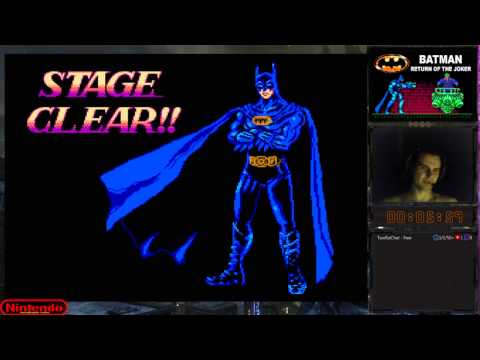 Видео: Batman: Return of the Joker прохождение 100% | Игра на (Dendy, Nes, Famicom, 8 bit). Cтрим HD [RUS]