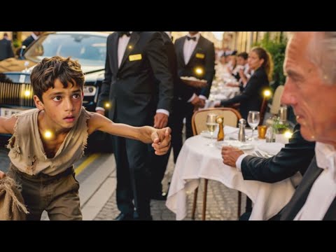 Видео: Нищий мальчик произнес: "Не ешь это! " Миллиардер не послушал бы, если бы не увидел это сам!