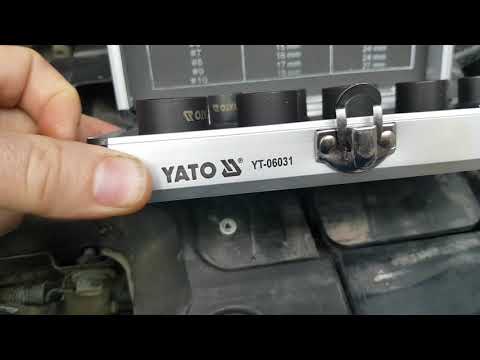 Видео: Головки для демонтажа поврежденных болтов Yato YT-06031. Как не нужно мыть двигатель😎